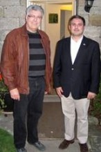 Jack Lopresti MP with Alun Evans